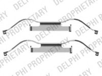 Set accesorii placute frana LX0440 DELPHI pentru Vw Multivan Vw Transporter Vw Kombi Vw Eurovan