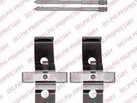 Set accesorii placute frana LX0548 DELPHI pentru Vw Touareg