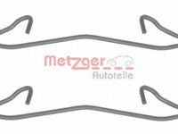 Set accesorii, placute frana MAZDA 2 (DY) (2003 - 2016) METZGER 109-1121