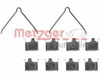Set accesorii, placute frana MAZDA 626 Mk III cupe (GD), MAZDA 626 Mk III combi (GV), MAZDA 626 Mk V (GF) - METZGER 109-1166