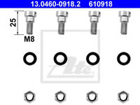 Set accesorii placute frana MERCEDES 100 caroserie (631) (1988 - 1996) ATE 13.0460-0918.2