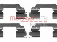 Set accesorii, placute frana MERCEDES-BENZ A-CLASS (W169), MERCEDES-BENZ B-CLASS (W245), MERCEDES-BENZ C-CLASS limuzina (W204) - METZGER 109-1649