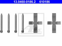 Set accesorii, placute frana MERCEDES-BENZ C-CLASS (W202) (1993 - 2000) ATE 13.0460-0186.2