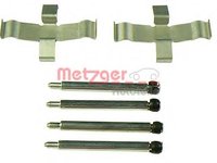 Set accesorii, placute frana MERCEDES-BENZ S-CLASS limuzina (W140), OPEL SENATOR A (29_), OPEL MONZA A (22_) - METZGER 109-1040