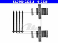 Set accesorii, placute frana MERCEDES CLK (C208) (1997 - 2002) ATE 13.0460-0236.2 piesa NOUA