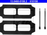 Set accesorii, placute frana MERCEDES G-CLASS (W460) (1979 - 1993) ATE 13.0460-0158.2 piesa NOUA