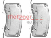 Set accesorii, placute frana METZGER 109-1706