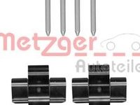 Set accesorii, placute frana MINI MINI (R50, R53), MINI MINI CLUBMAN combi (R55), MINI MINI (R56) - METZGER 109-1852