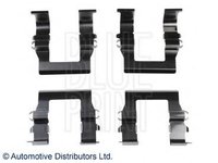 Set accesorii, placute frana MITSUBISHI LIBERO V (CB/D_A), MITSUBISHI SIGMA (F2_A, F1_A), MITSUBISHI CHARIOT (N3_W, N4_W) - BLUE PRINT ADC448601