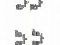 Set accesorii, placute frana NISSAN DUALIS (J10, JJ10), NISSAN X-TRAIL (T31), NISSAN VERSA hatchback (C11X) - TRISCAN 8105 141602