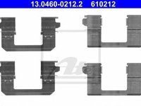 Set accesorii, placute frana NISSAN DUALIS (J10, JJ10), NISSAN X-TRAIL (T31), NISSAN QASHQAI (J11, J11E) - ATE 13.0460-0212.2