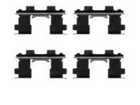 Set accesorii, placute frana NISSAN NX/NXR (B13), NISSAN SABRE III hatchback (N14), NISSAN PULSAR III hatchback (N14) - HERTH+BUSS JAKOPARTS J3661015