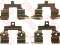 Set accesorii, placute frana NISSAN QASHQAI / QASHQAI +2 (J10, JJ10) (2007 - 2013) TRW PFK579 piesa NOUA