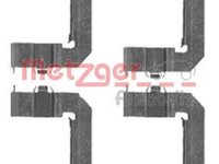 Set accesorii, placute frana OPEL ANTARA, CHEVROLET CAPTIVA (C100, C140), VAUXHALL ANTARA (J26, H26) - METZGER 109-1761