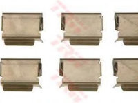 Set accesorii placute frana OPEL CORSA C (F08, F68) (2000 - 2009) TRW PFK443