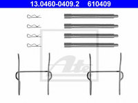 Set accesorii placute frana PEUGEOT 406 cupe (8C) (1997 - 2004) ATE 13.0460-0409.2