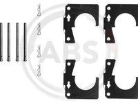 Set accesorii, placute frana punte fata (0914Q ABS) FORD,LOTUS,MORGAN,MORRIS,TALBOT,TRIUMPH,VAUXHALL