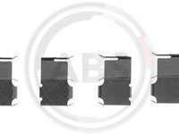 Set accesorii, placute frana punte fata (1063Q ABS) FORD,MAZDA,MITSUBISHI