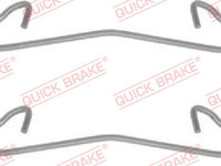 Set accesorii, placute frana punte fata (1091121 QBK) DACIA,FIAT,FORD,FORD ASIA / OCEANIA,KIA,LADA,LANCIA,MAZDA,OPEL,RENAULT,SMART,TOYOTA,VAUXHALL,VOLVO