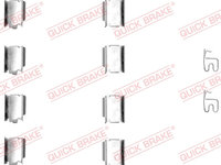 Set accesorii, placute frana punte fata (1091246 QBK) CHEVROLET,CHRYSLER,DODGE,FIAT,JEEP,LANCIA,OPEL,VAUXHALL