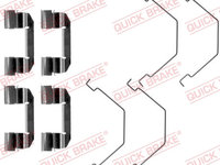 Set accesorii, placute frana punte fata (1091292 QBK) MAZDA