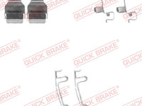 Set accesorii, placute frana punte fata (1091604 QBK) DAIHATSU,DATSUN