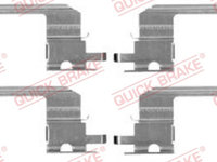 Set accesorii, placute frana punte fata (1091672 QBK) SUBARU