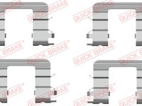 Set accesorii, placute frana punte fata (1091696 QBK) KIA,MITSUBISHI