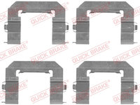 Set accesorii, placute frana punte fata (1091761 QBK) CHEVROLET,OPEL,VAUXHALL