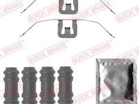 Set accesorii, placute frana punte fata (1091845 QBK) AUDI,FORD,MERCEDES-BENZ,VW