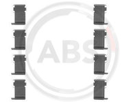 Set accesorii, placute frana punte fata (1162Q ABS) DAIHATSU,MITSUBISHI