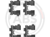 Set accesorii, placute frana punte fata (1163Q ABS) SUZUKI