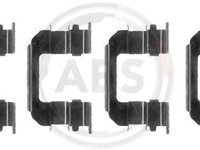 Set accesorii, placute frana punte fata (1287Q ABS) CHEVROLET,DAEWOO,DODGE