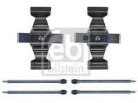 Set accesorii, placute frana punte fata (182018 FEBI BILSTEIN) MERCEDES-BENZ