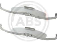 Set accesorii, placute frana punte fata (1846Q ABS) AUDI,VW