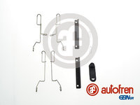 Set accesorii, placute frana punte fata (D42385A AUT) Citroen,PEUGEOT,RENAULT