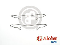 Set accesorii, placute frana punte fata (D42393A AUT) DAEWOO,OPEL,VAUXHALL