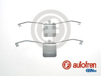 Set accesorii, placute frana punte fata (D42464A AUT) AUDI,FIAT,OPEL,PEUGEOT,RENAULT,SAAB,SEAT,VOLVO,VW