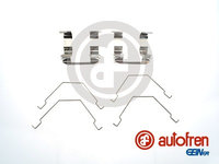 Set accesorii, placute frana punte fata (D42564A AUT) FORD USA,MAZDA