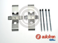 Set accesorii, placute frana punte fata (D42679A AUT) VW