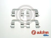 Set accesorii, placute frana punte fata (D42859A AUT) HYUNDAI,KIA