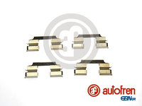 Set accesorii, placute frana punte fata (D42867A AUT) OPEL,SUZUKI,VAUXHALL