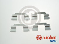 Set accesorii, placute frana punte fata (D42885A AUT) HYUNDAI,KIA,MERCEDES-BENZ,NISSAN,RENAULT