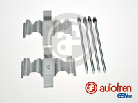 Set accesorii, placute frana punte fata (D42980A AUT) MERCEDES-BENZ