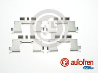 Set accesorii, placute frana punte fata (D42997A AUT) Citroen,DAIHATSU,PEUGEOT,SUBARU,SUZUKI