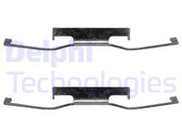 Set accesorii, placute frana punte fata (LX0054 DLP) CHRYSLER,DODGE,FORD,TALBOT,TOYOTA