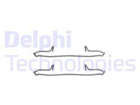 Set accesorii, placute frana punte fata (LX0223 DLP) ALFA ROMEO,Citroen,FIAT,LANCIA,PEUGEOT,VOLVO