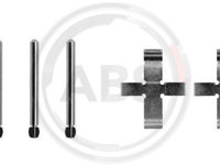 Set accesorii, placute frana puntea spate (0905Q ABS) ALFA ROMEO,BMW,DAF,OPEL,PORSCHE,SAAB,TALBOT,VOLVO,VW