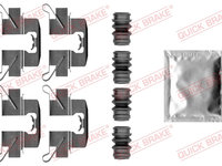 Set accesorii, placute frana puntea spate (1090047 QBK) MAZDA,PEUGEOT