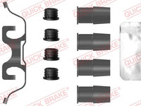 Set accesorii, placute frana puntea spate (1090085 QBK) AUDI,MERCEDES-BENZ